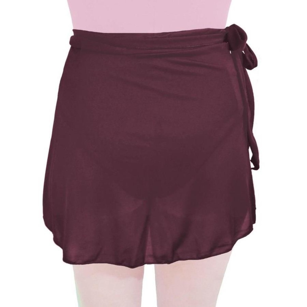 Imagem 4 do produto Saia Ballet Ritmus Transpassada Jersey - Adulto