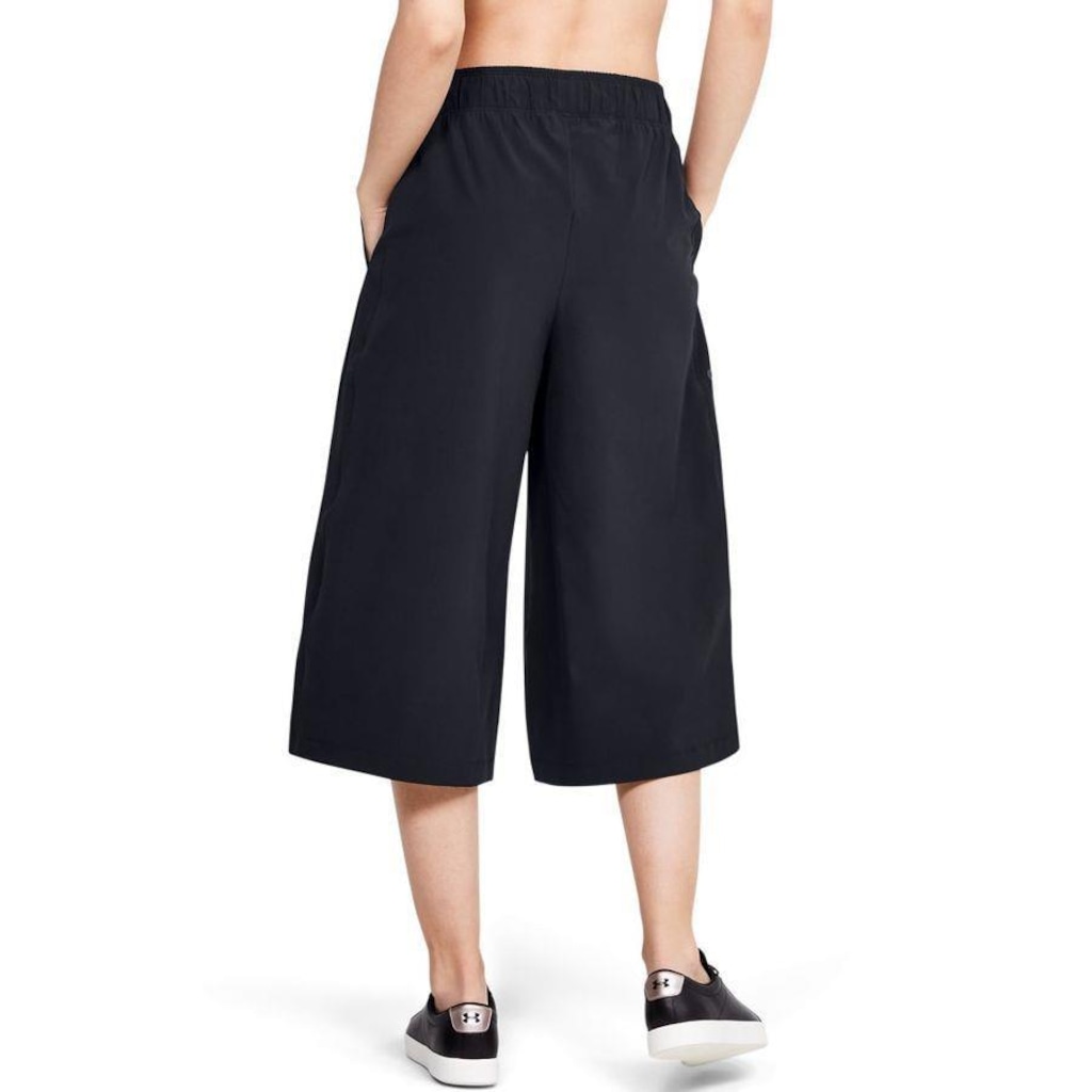 Imagem 3 do produto Calça Legging Under Armour Woven Wide Crops - Feminina