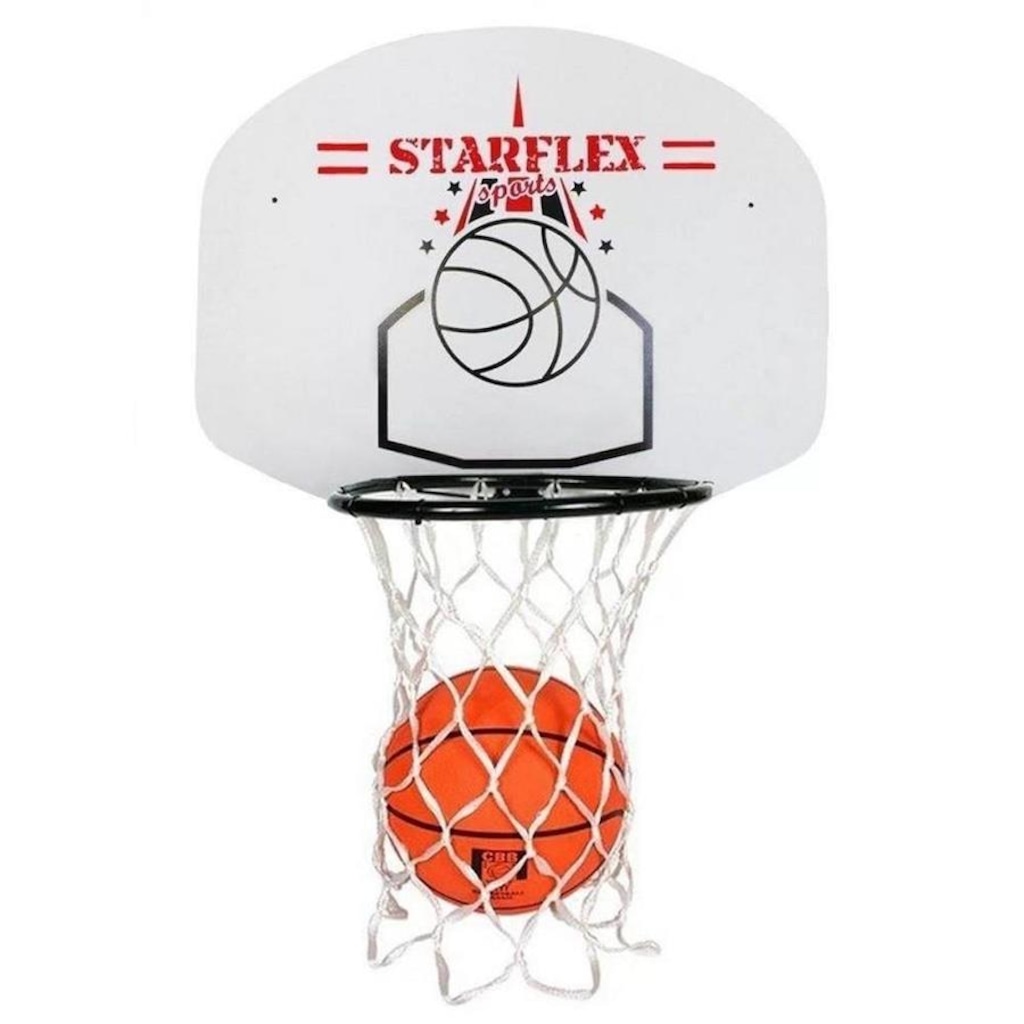 Imagem 2 do produto Tabela de Basquete Starflex Aro + Rede