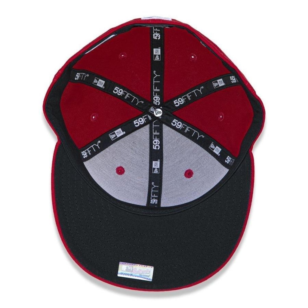 Imagem 5 do produto Boné Aba Reta New Era 39FIFTY MLB St. Louis Cardinals Game Cap - Fechado - Adulto