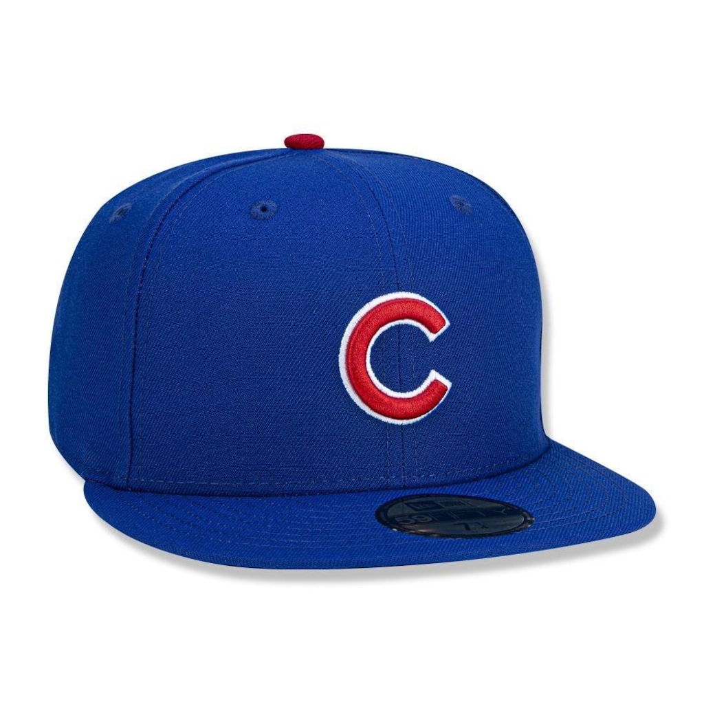 Imagem 4 do produto Boné Aba Reta New Era 59FIFTY MLB Chicago Cubs Game Cap - Fechado - Adulto