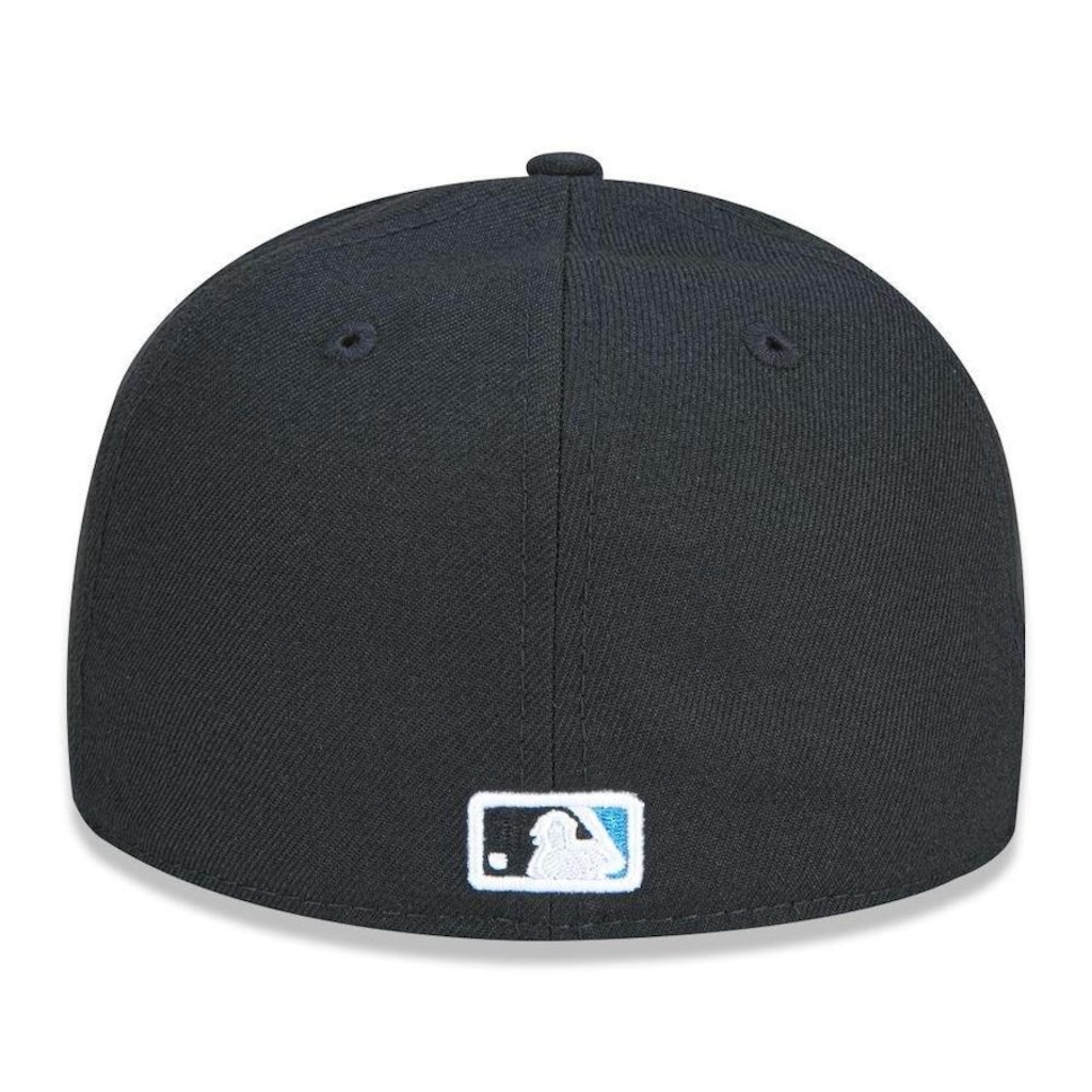 Imagem 2 do produto Boné Aba Reta New Era Miami Marlins 5950 Game Cap - Fechado