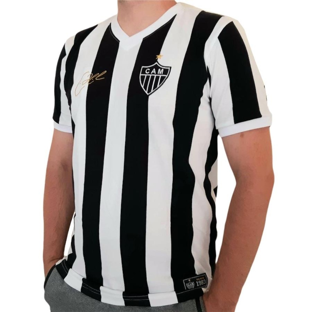 Imagem 2 do produto Camiseta do Atlético Mg Retrômania Eder 1983 Oficial - Masculina
