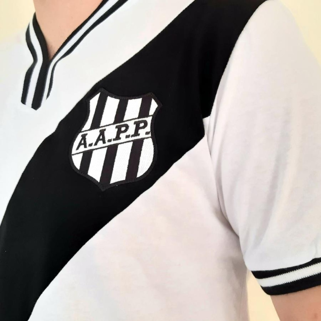 Imagem 3 do produto Camiseta do Ponte Preta Retrô Mania Dicá 1977 Oficial - Masculino