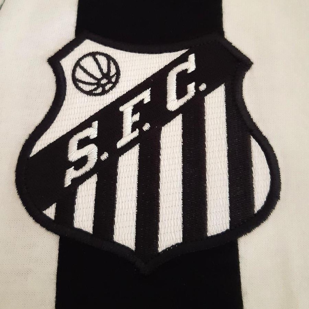 Imagem 5 do produto Camisa do Santos Retrô Mania Retrô 1913 Oficial - Masculina