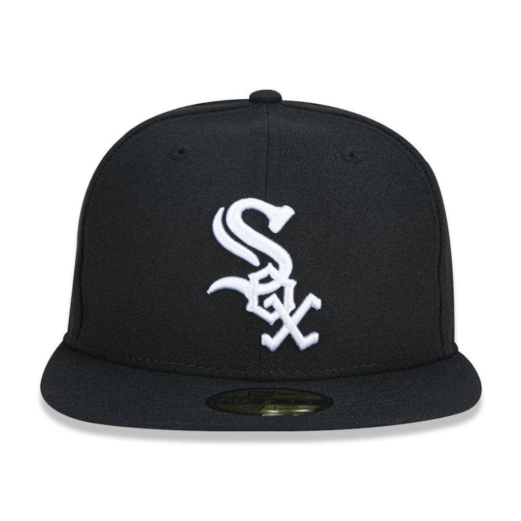 Imagem 3 do produto Boné Aba Reta New Era Chicago White Sox 5950 Game Cap - Fechado - Adulto