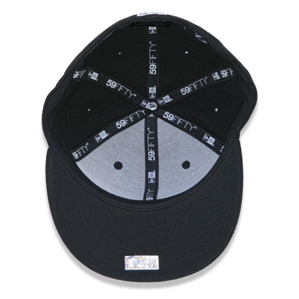 Imagem 5 do produto Boné Aba Reta New Era Chicago White Sox 5950 Game Cap - Fechado - Adulto