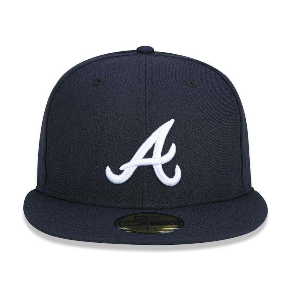 Imagem 3 do produto Boné Aba Reta New Era Atlanta Braves 5950 Game Cap - Fechado - Adulto