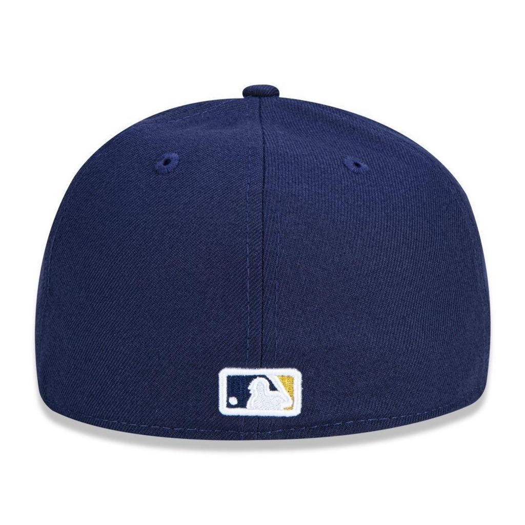 Imagem 2 do produto Boné Aba Reta New Era Milwaukee Brewers 5950 Game Cap - Fechado - Adulto
