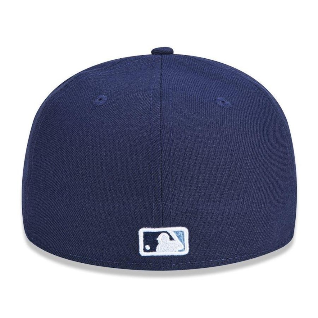 Imagem 2 do produto Boné Aba Reta New Era Tampa Bay Rays 5950 Game Cap - Fechado - Adulto