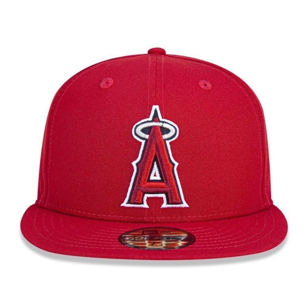 Imagem 3 do produto Boné Aba Reta New Era Los Angeles Angels 5950 Game Cap MLB - Fechado - Adulto