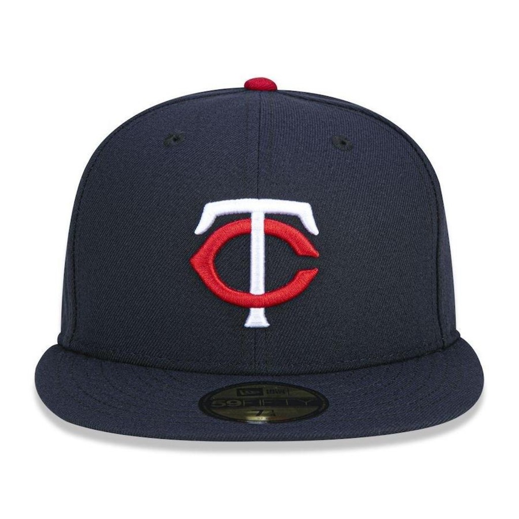 Imagem 3 do produto Boné Aba Reta New Era Minnesota Twins 5950 Game Cap - Fechado - Adulto