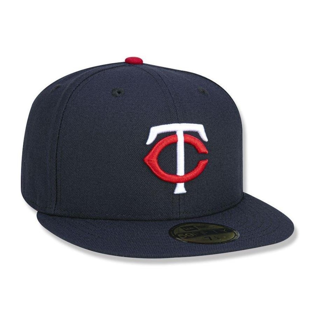 Imagem 4 do produto Boné Aba Reta New Era Minnesota Twins 5950 Game Cap - Fechado - Adulto