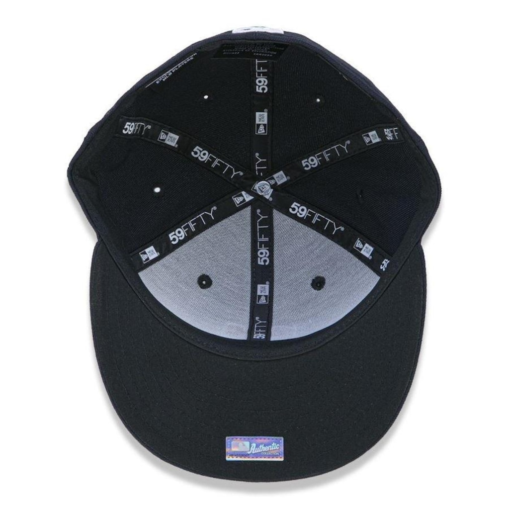 Imagem 5 do produto Boné Aba Reta New Era Cleveland Indians 5950 Game Cap - Fechado - Adulto