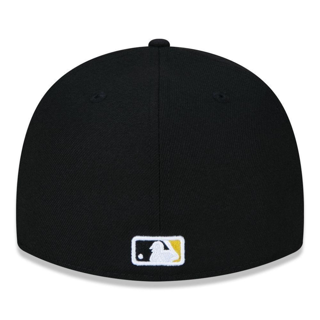 Imagem 4 do produto Boné Aba Reta New Era Pittsburgh Pirates 5950 Game Cap - Fechado - Adulto