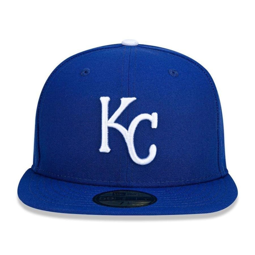 Imagem 3 do produto Boné Aba Reta New Era Kansas City Royals 5950 Game Cap - Fechado - Adulto