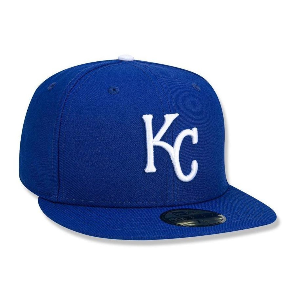 Imagem 4 do produto Boné Aba Reta New Era Kansas City Royals 5950 Game Cap - Fechado - Adulto