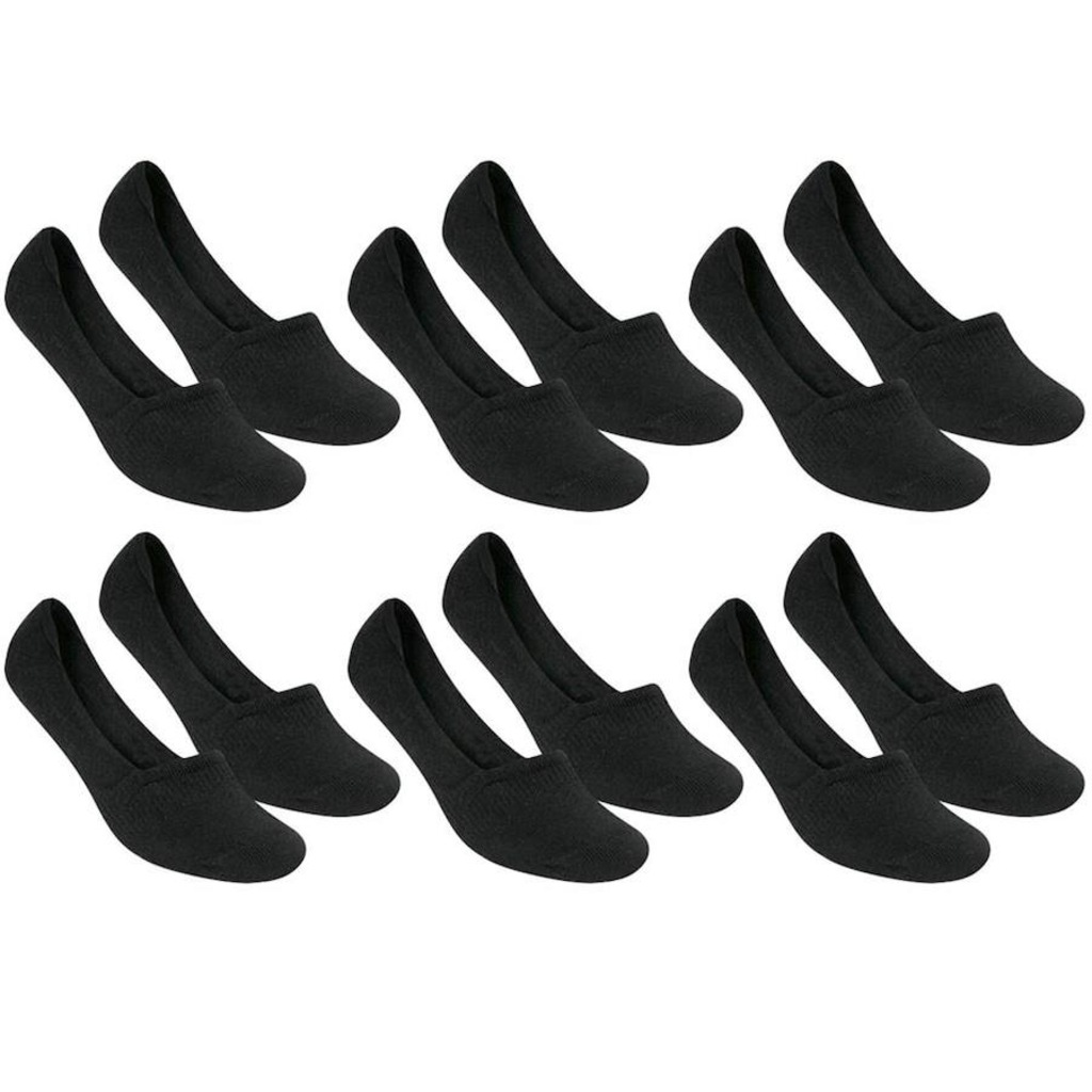Imagem 1 do produto Meia Selene Sapatilha Invisível - Feminino - 6 Pares