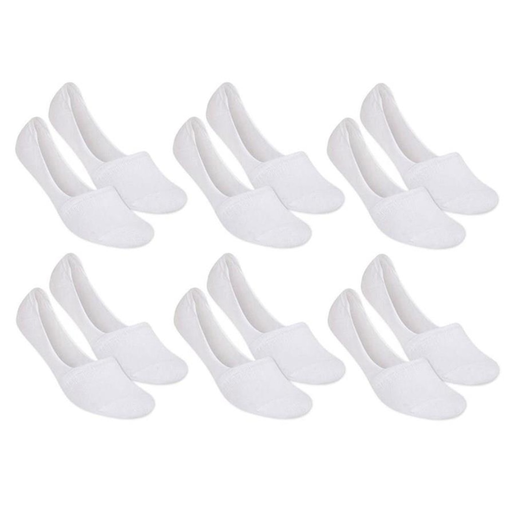 Imagem 1 do produto Meia Selene Sapatilha Invisível - Feminino - 6 Pares
