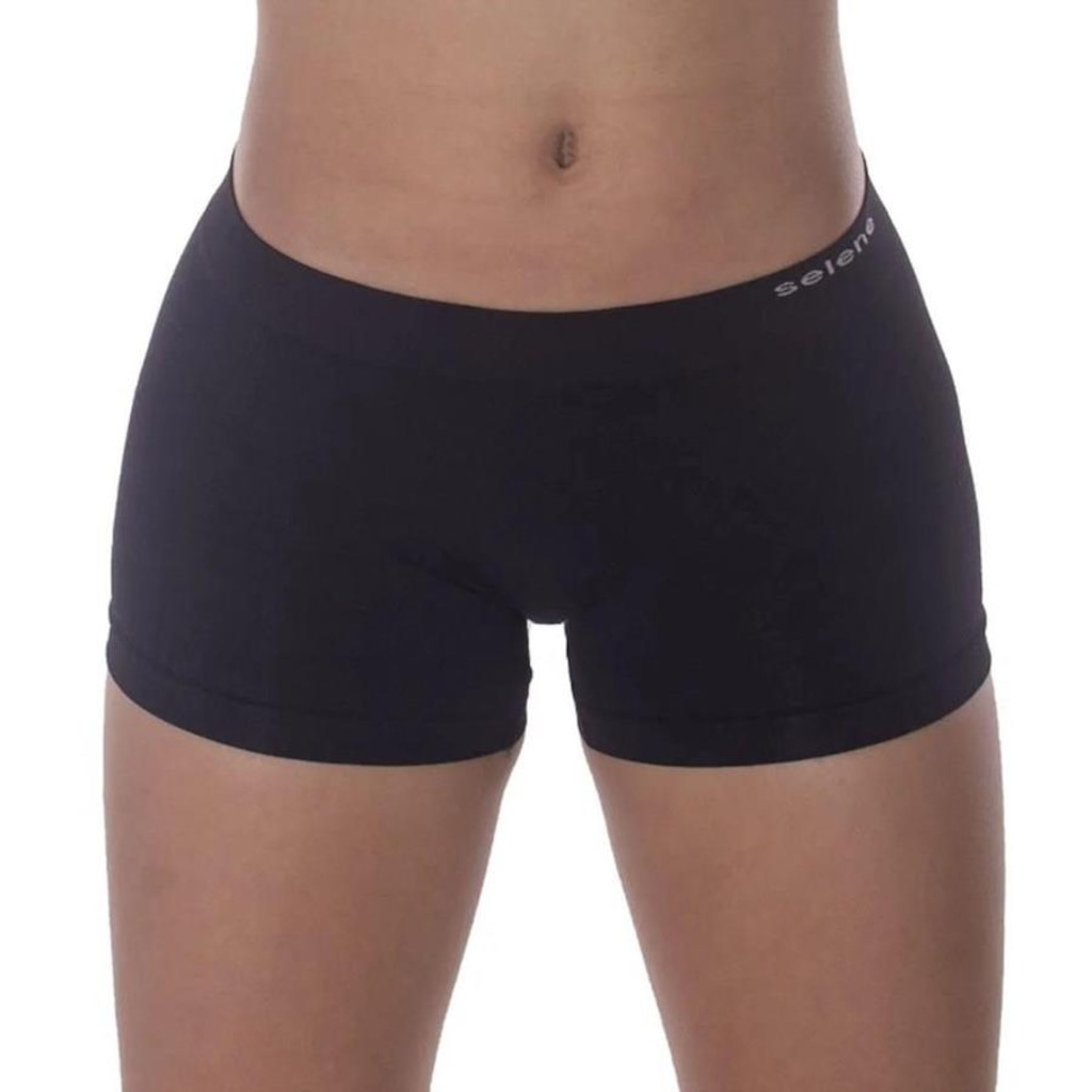 Imagem 2 do produto Kit Calcinhas Boxer Selene sem Costura - 3 unidades - Feminina