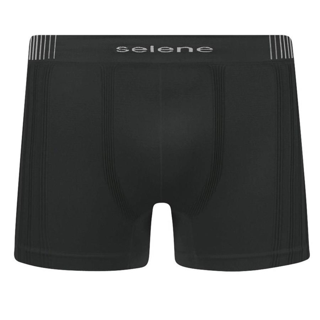 Imagem 4 do produto Cueca Boxer Selene sem Costura - Adulto - 3 Unidades