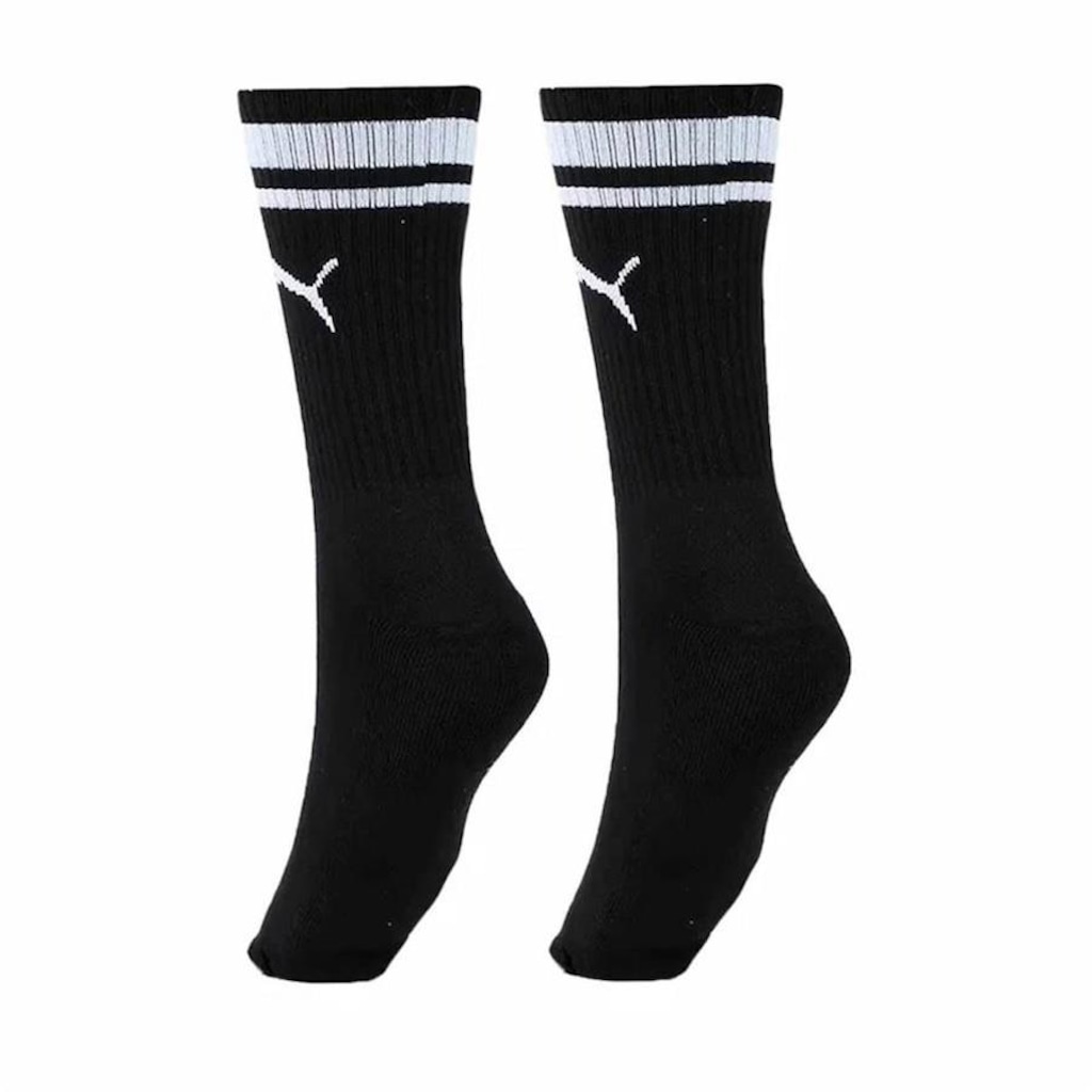 Imagem 2 do produto Meia Puma Esportiva Cano Longo - Feminina - 3 Pares