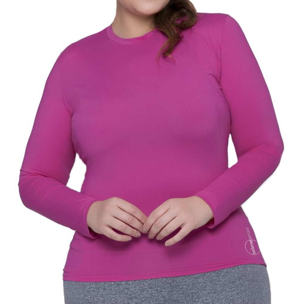 Imagem 2 do produto Camisa Térmica Plus Size Selene Proteção UV - Feminina