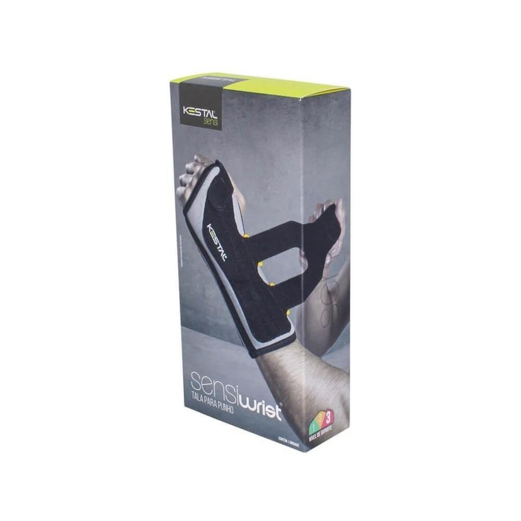 Imagem 3 do produto Munhequeira com Tala Sensi Wrist Ajustável Direita Kestal