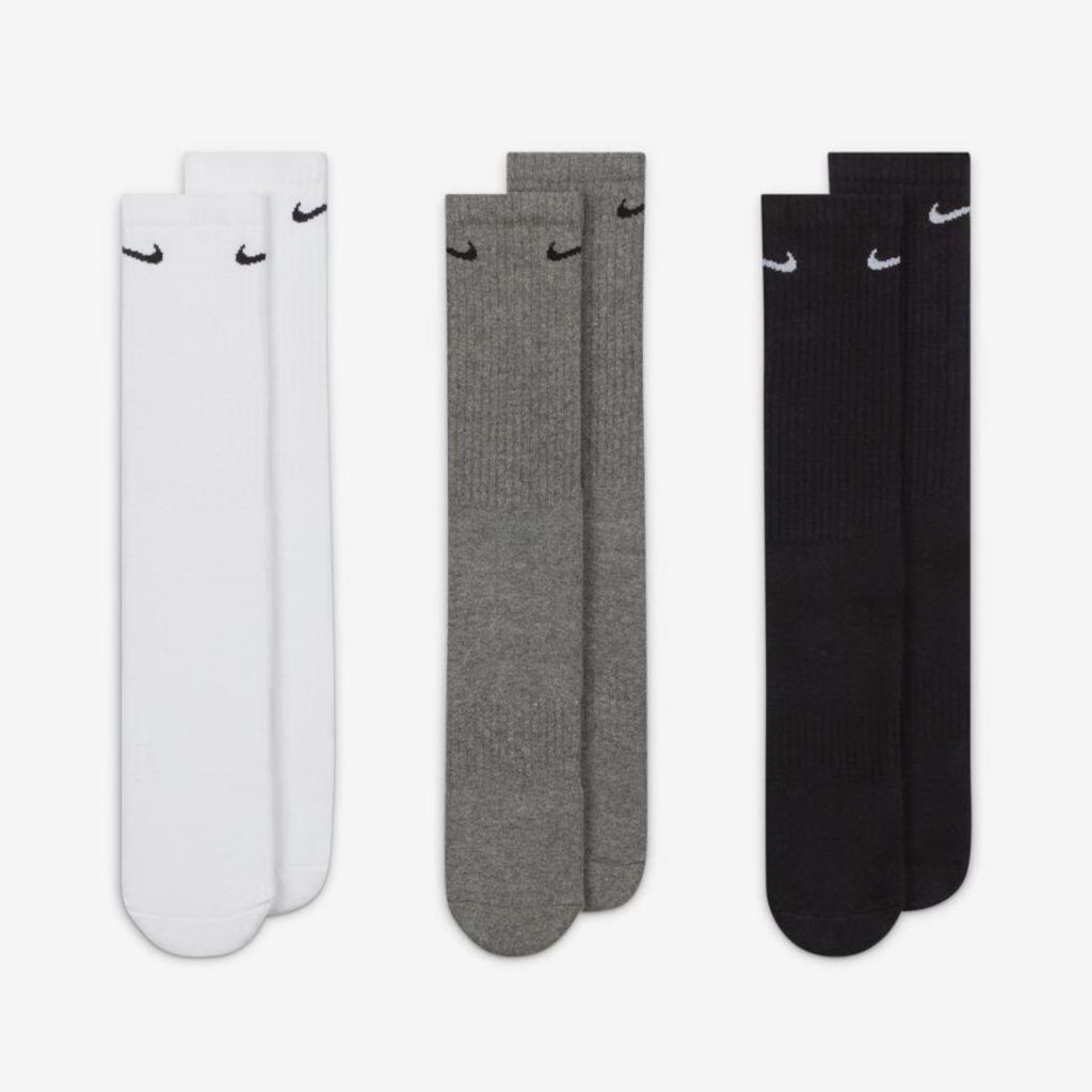 Imagem 2 do produto Meias Cano Médio Nike Everyday Cushioned - Adulto