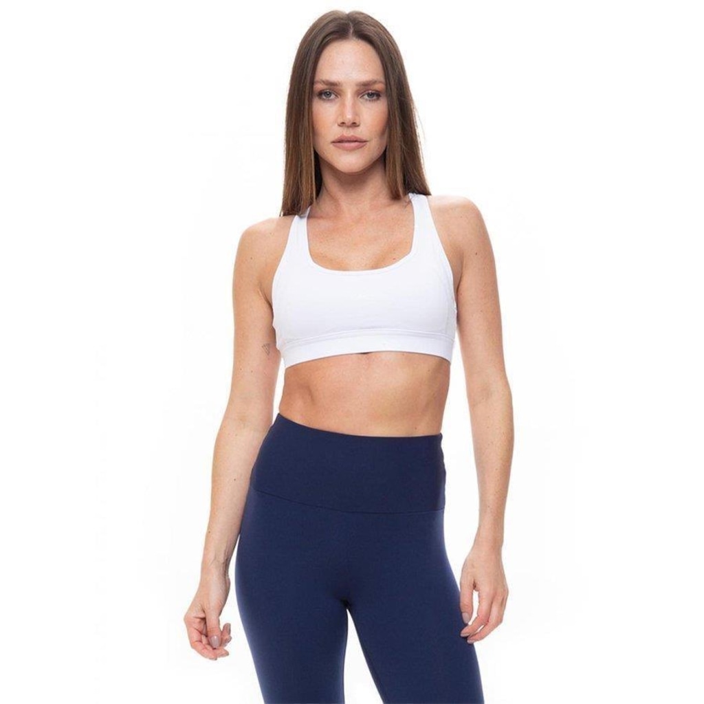 Imagem 2 do produto Top Fitness com Bojo Rola Moça Compression - Adulto