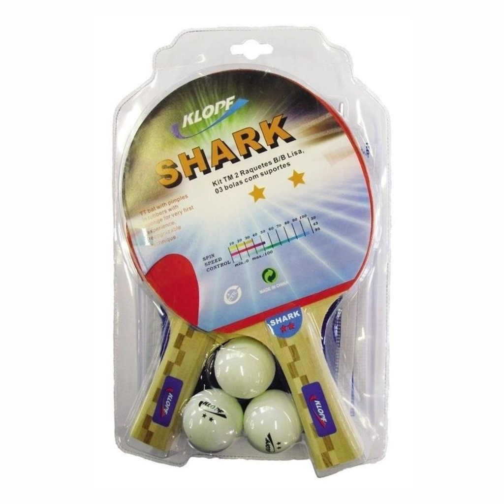 Imagem 3 do produto Kit Klopf para Tênis de Mesa Shark 5031
