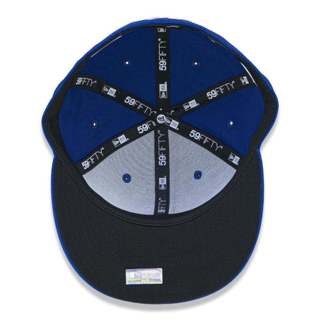 Imagem 5 do produto Boné Aba Reta New Era New York Mets 5950 Game Cap MLB - Fechado - Adulto