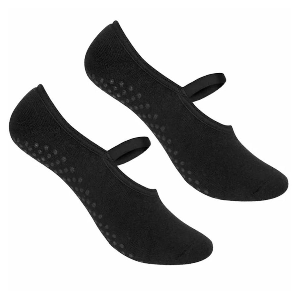 Imagem 2 do produto Kit de Meias Selene Sapatilha Pilates - 3 Pares - Feminino