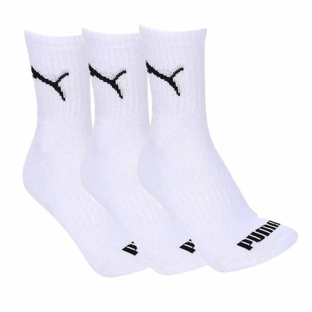 Imagem 2 do produto Kit Meias Cano Médio Puma Esportiva com 9 pares - Feminina