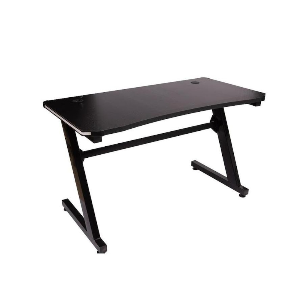 Imagem 3 do produto Mesa Gamer LED Pelegrin PEL-007P Metal e MDF