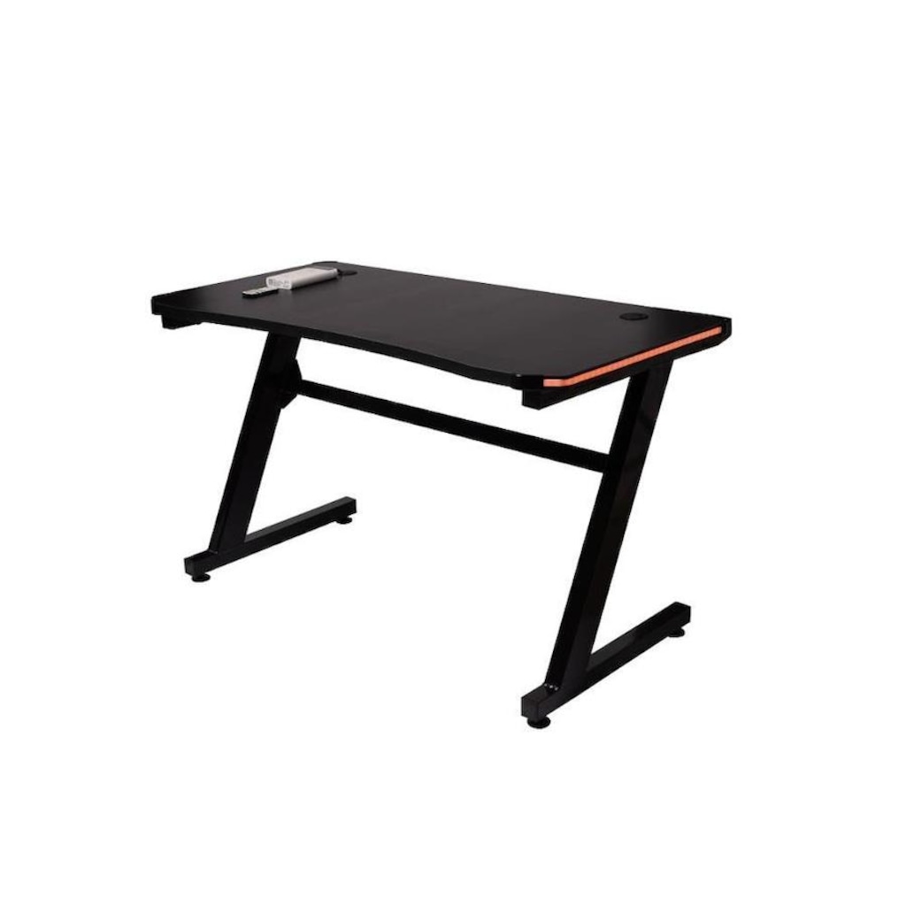 Imagem 4 do produto Mesa Gamer LED Pelegrin PEL-007P Metal e MDF