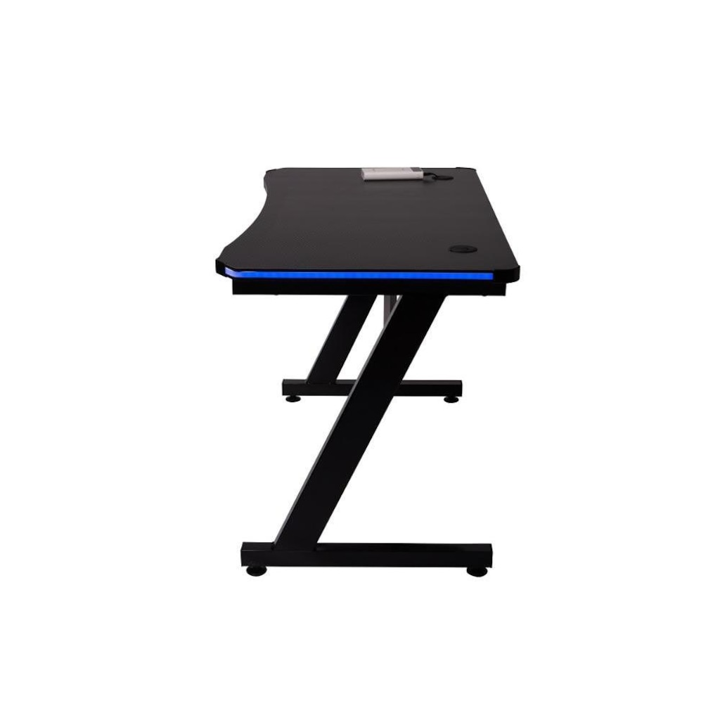 Imagem 5 do produto Mesa Gamer LED Pelegrin PEL-007P Metal e MDF