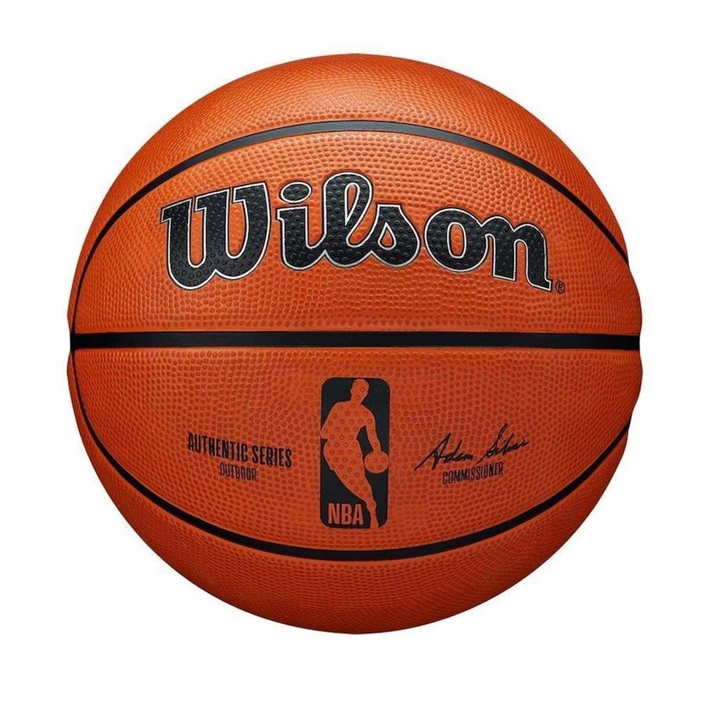 Imagem 1 do produto Bola de Basquete Wilson NBA Authentic Series Outdoor 7