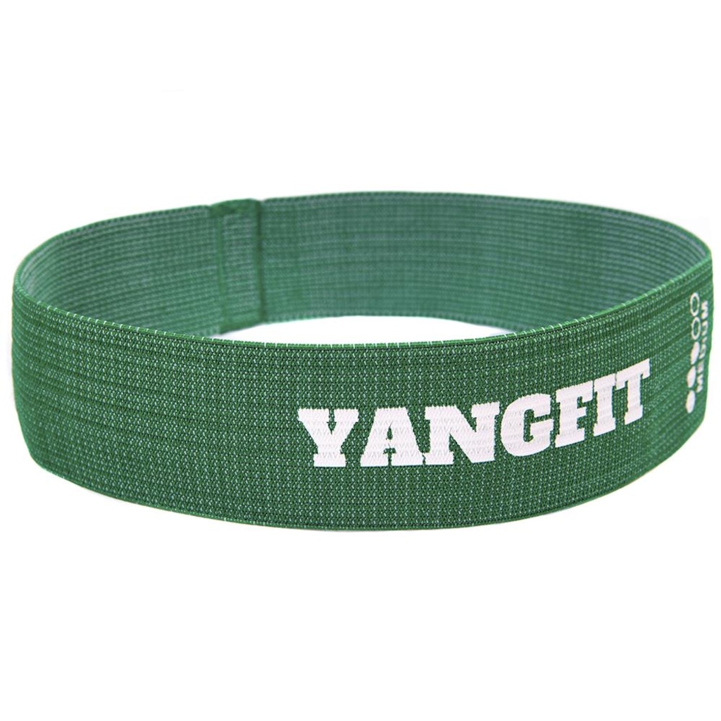 Imagem 4 do produto Kit Mini Band Tecido Yangfit Faixa Elástica - 4 Intensidades