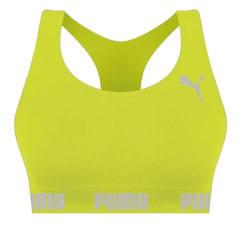 Imagem 3 do produto Kit Top Puma Nadador Sem Costura - Feminino - 2 Unidades