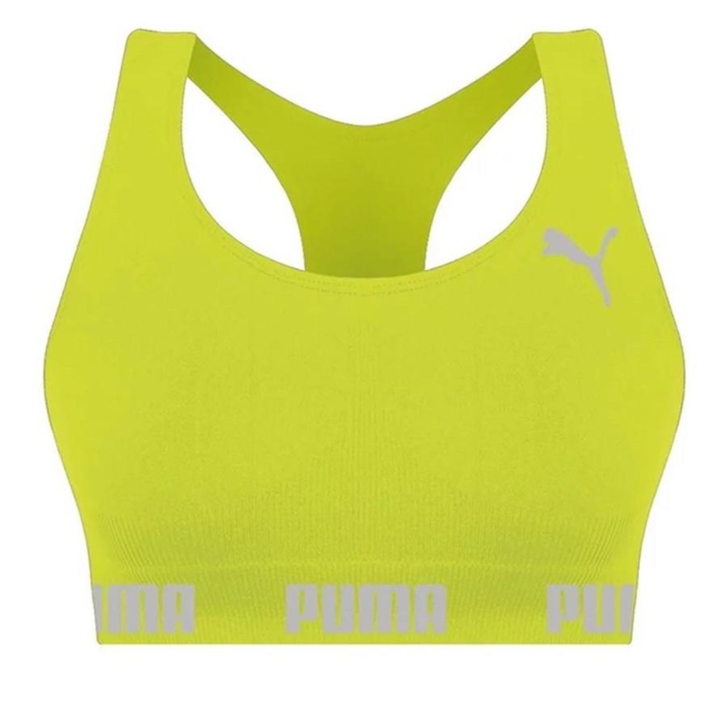 Imagem 4 do produto Kit Top Puma Nadador Sem Costura - Feminino - 3 Unidades