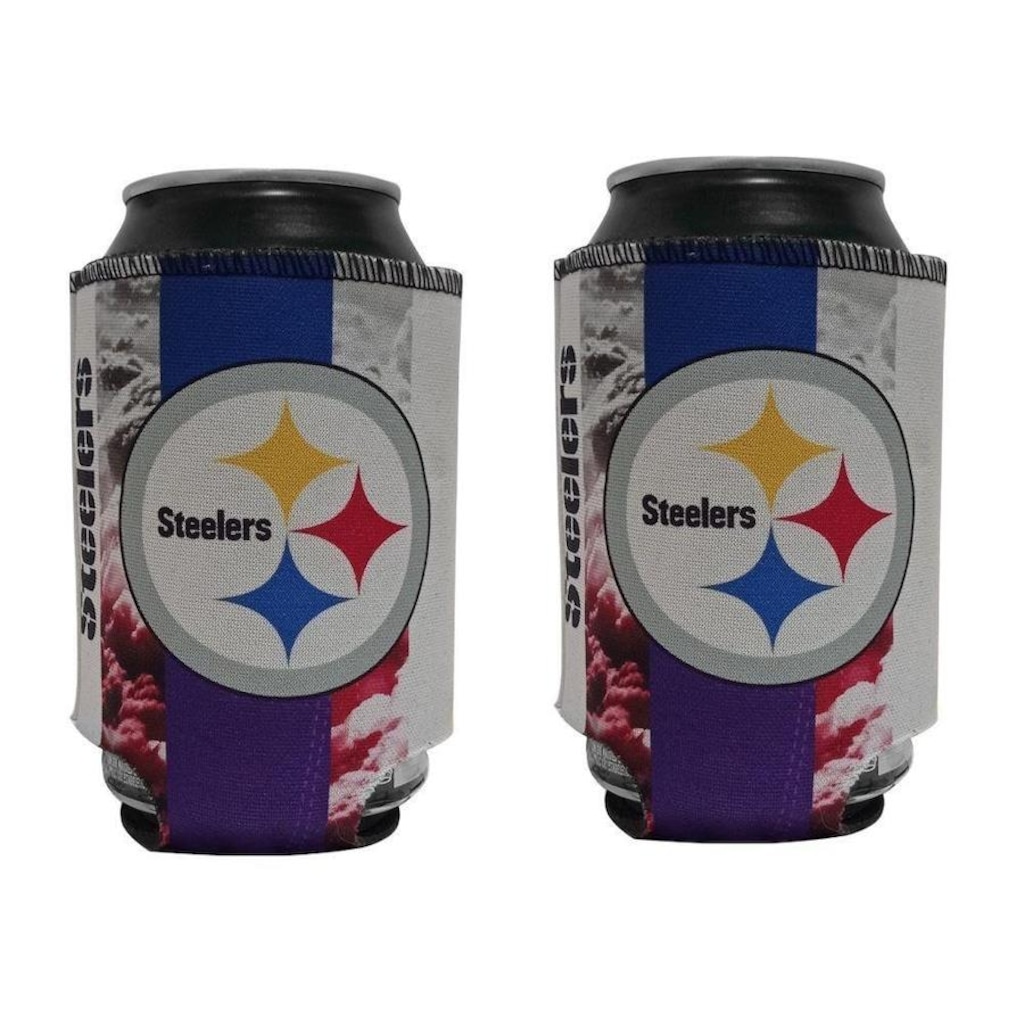 Imagem 2 do produto Porta Latinhas NFL Neoprene Pittsburgh Steelers