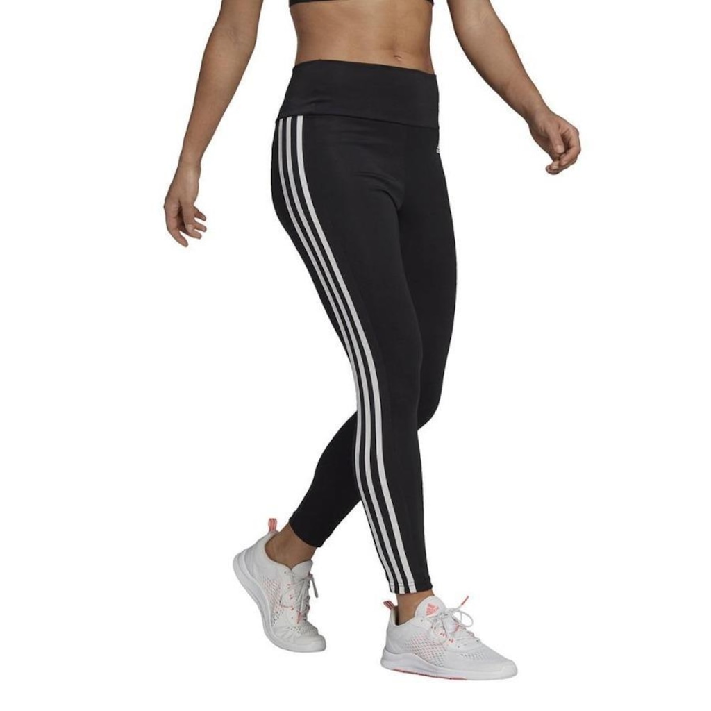 Imagem 5 do produto Calça Legging adidas Designed To Move 3 Stripes - Feminino