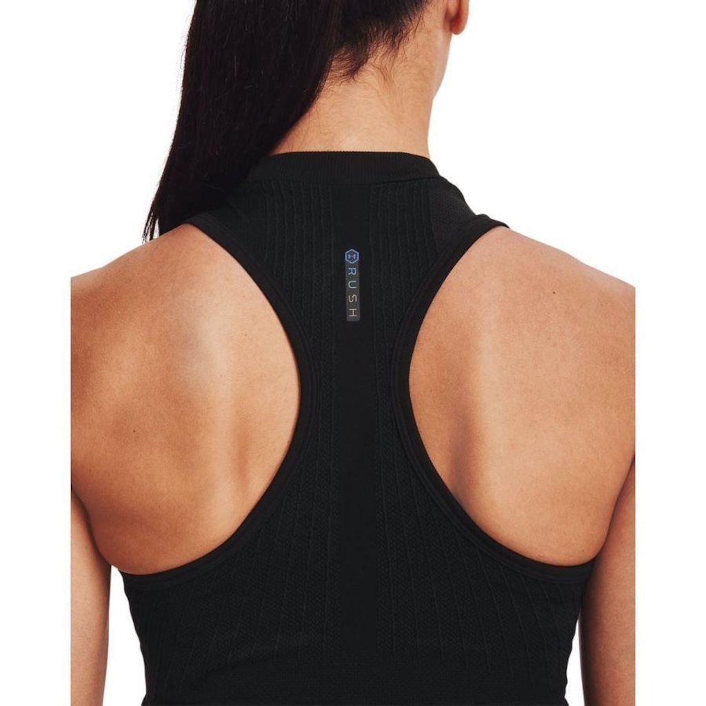 Imagem 4 do produto Camiseta Regata Under Armour Rush Seamless Top Fitness - Feminina
