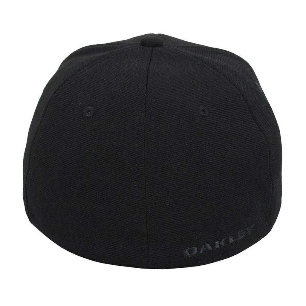 Imagem 3 do produto Boné Aba Curva Oakley Tincan Black American Flag - Fechado - Adulto