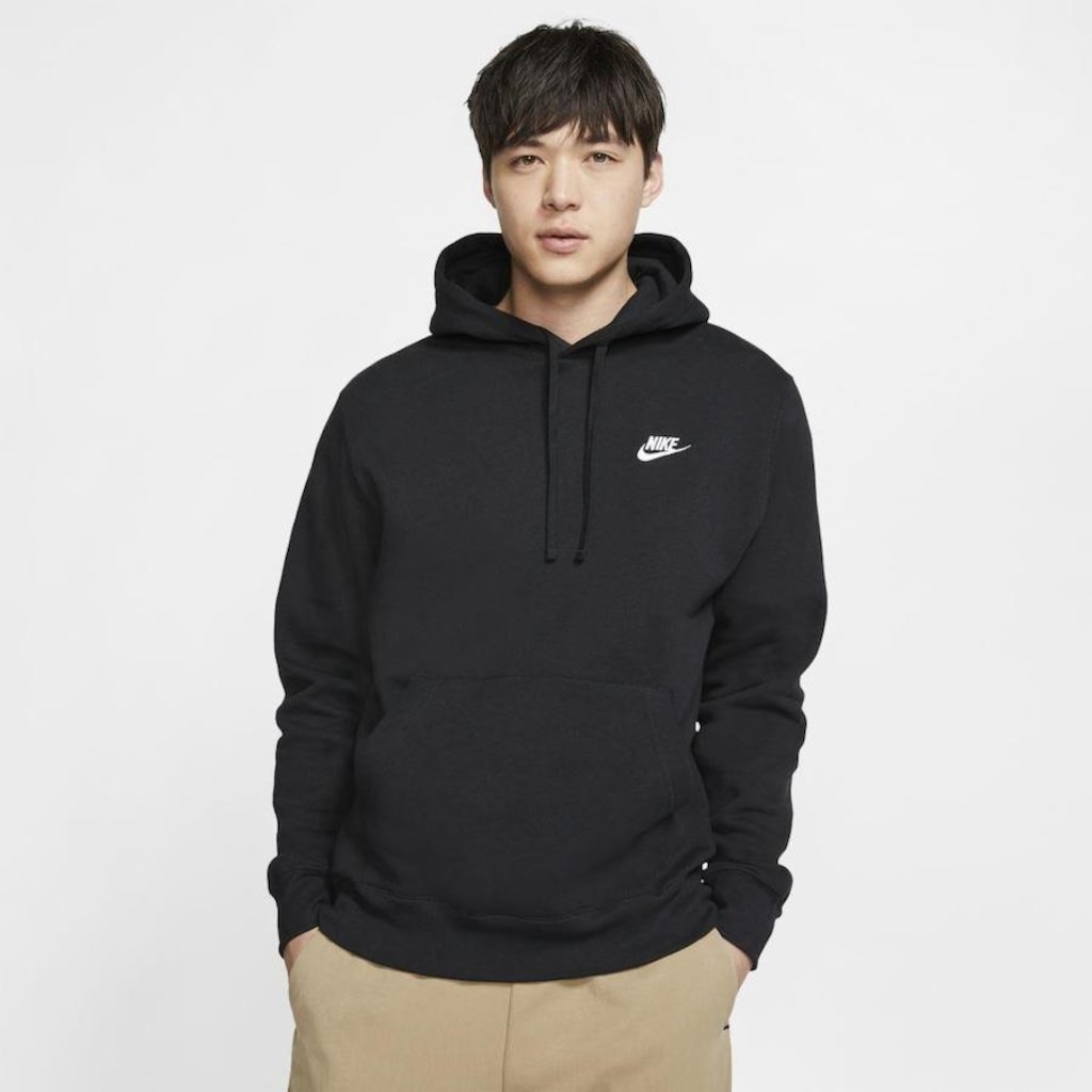 Imagem 2 do produto Blusão com Capuz Nike Hoodie PO PB Fleece - Adulto