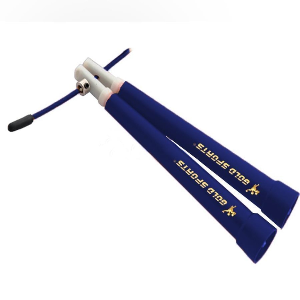 Imagem 2 do produto Corda de Pular Gold Sport Electra II com Rolamento e Cabo de Aço - 2,8 metros