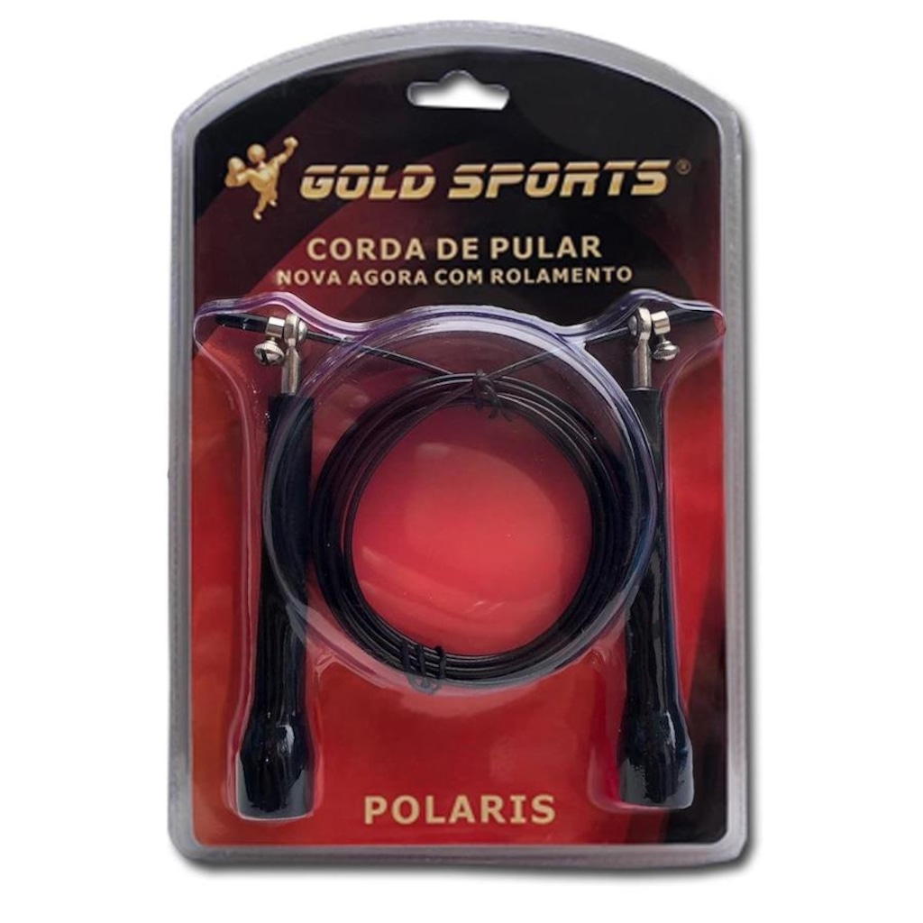 Imagem 3 do produto Corda de Pular Gpld Sports CrossTrainer Polaris Pro com Rolamento - 3 m