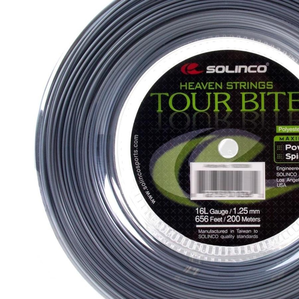 Imagem 2 do produto Corda Solinco Tour Bite 16L 1.30mm - 200 Metros