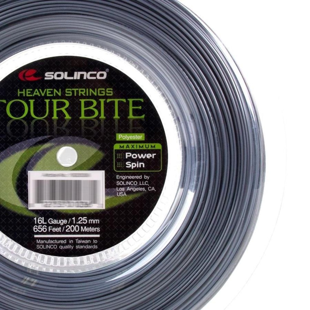 Imagem 3 do produto Corda Solinco Tour Bite 16L 1.30mm - 200 Metros